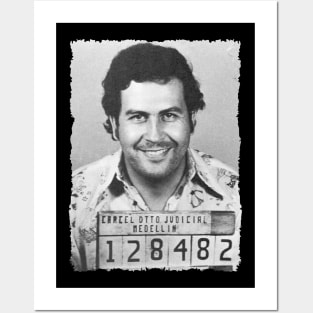 pablo escobar mugshot Posters and Art